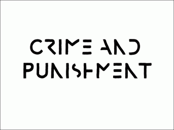 crime & punishment. Mark L'Argent - Lettering Artist