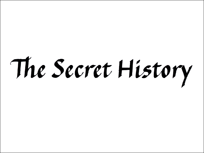secret history. Mark L'Argent - Lettering Artist