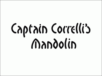 captain corelli. Mark L'Argent - Lettering Artist