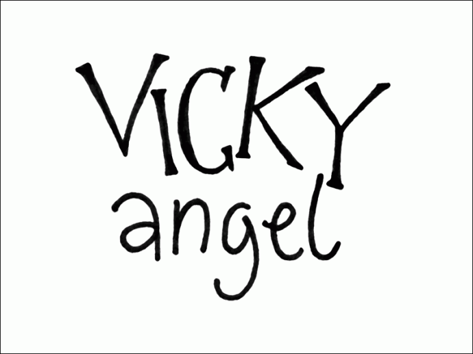 vicky angel. Mark L'Argent - Lettering Artist